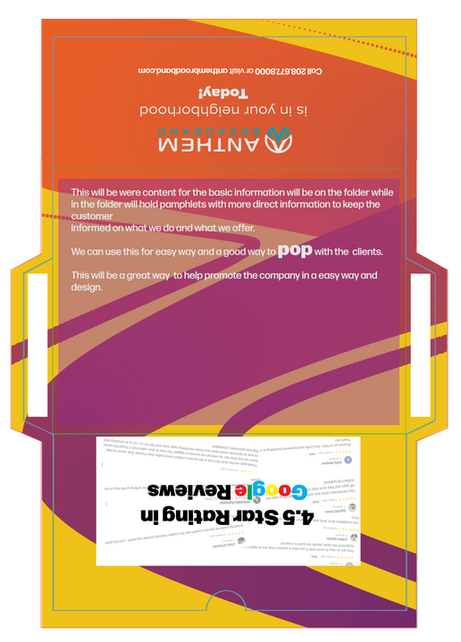 Folder design