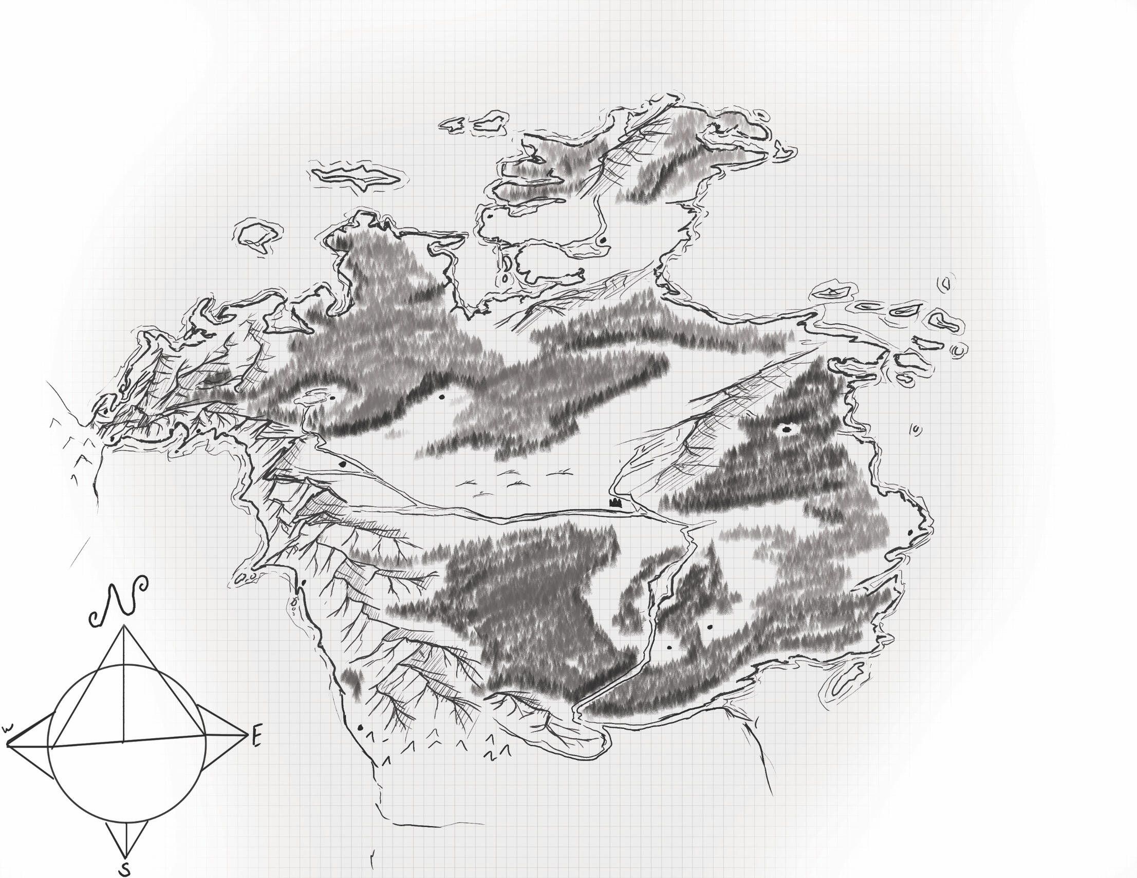 northernmap of ostrana